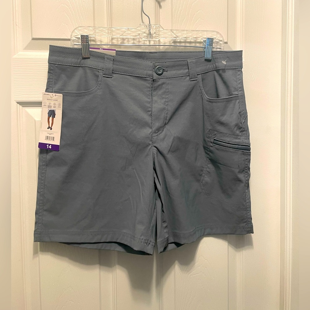 Eddie Bauer Gray Women's Athletic Shorts